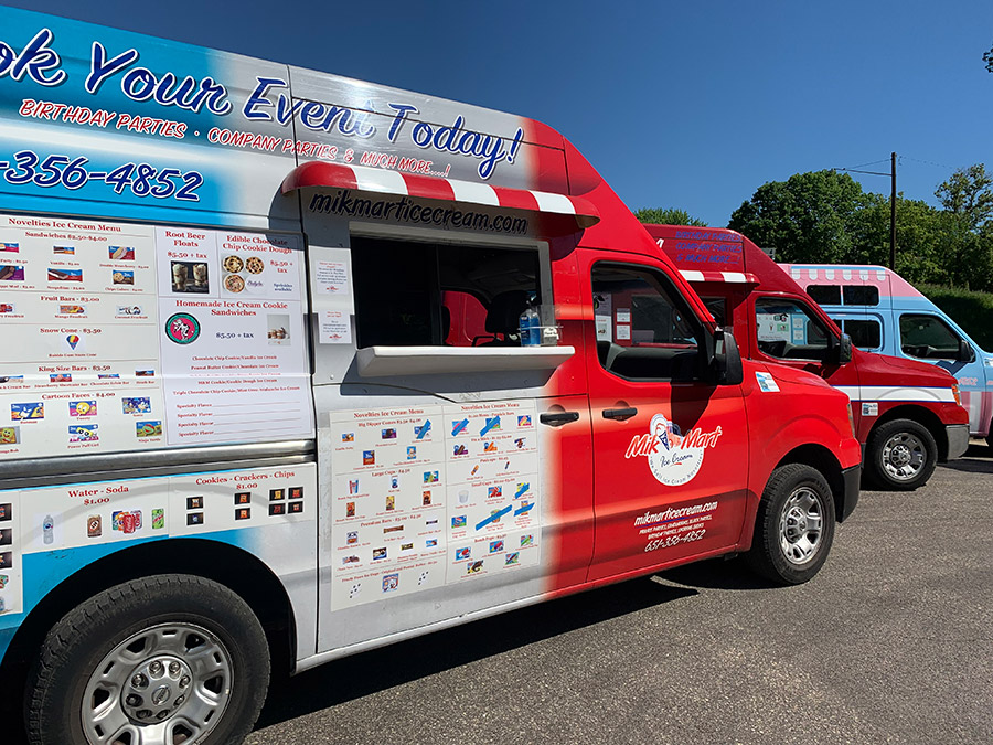 Mik Mart Ice Cream Truck that offers Ice Cream Truck Catering in St. Paul, Minnesota